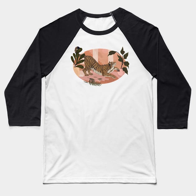 Easy Tiger #2 Baseball T-Shirt by LauraGraves